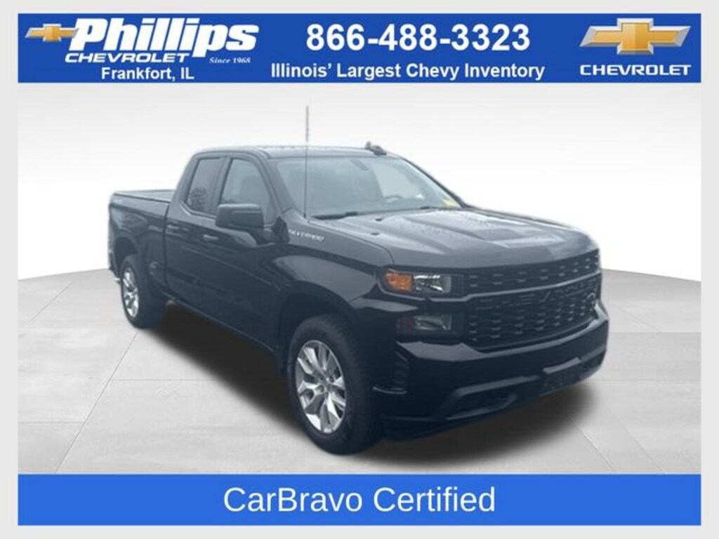 Used 2020 Chevrolet Silverado 1500 Custom Truck Double Cab