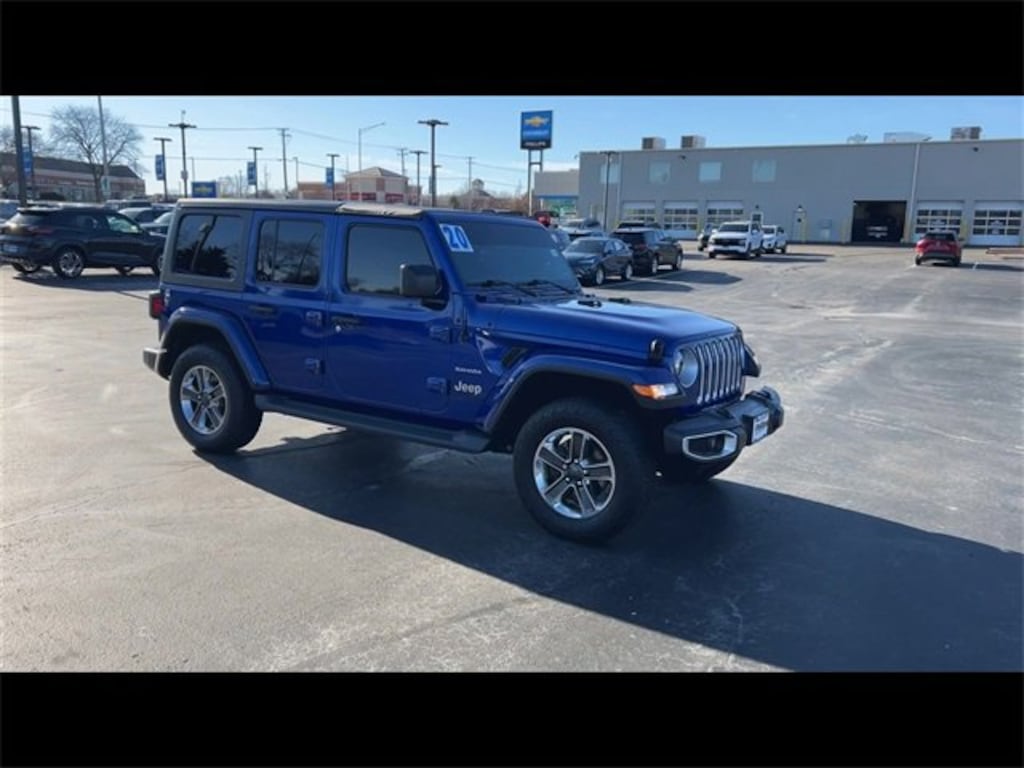 Used 2020 Jeep Wrangler Unlimited Sahara 4X4 SUV