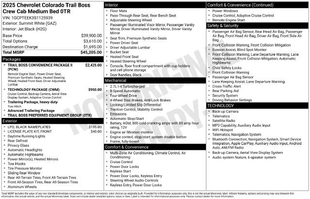 2025 Chevrolet Colorado Trail Boss - Photo 24