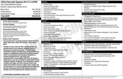 2026 Chevrolet Equinox EV LT SUV