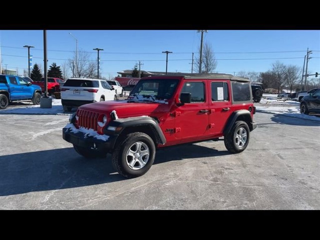 Used 2022 Jeep Wrangler Unlimited Sport S 4x4 SUV
