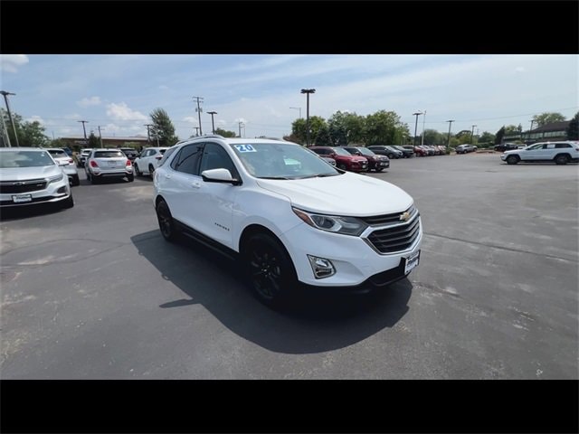 Used 2020 Chevrolet Equinox LT with VIN 2GNAXKEVXL6207613 for sale in Frankfort, IL