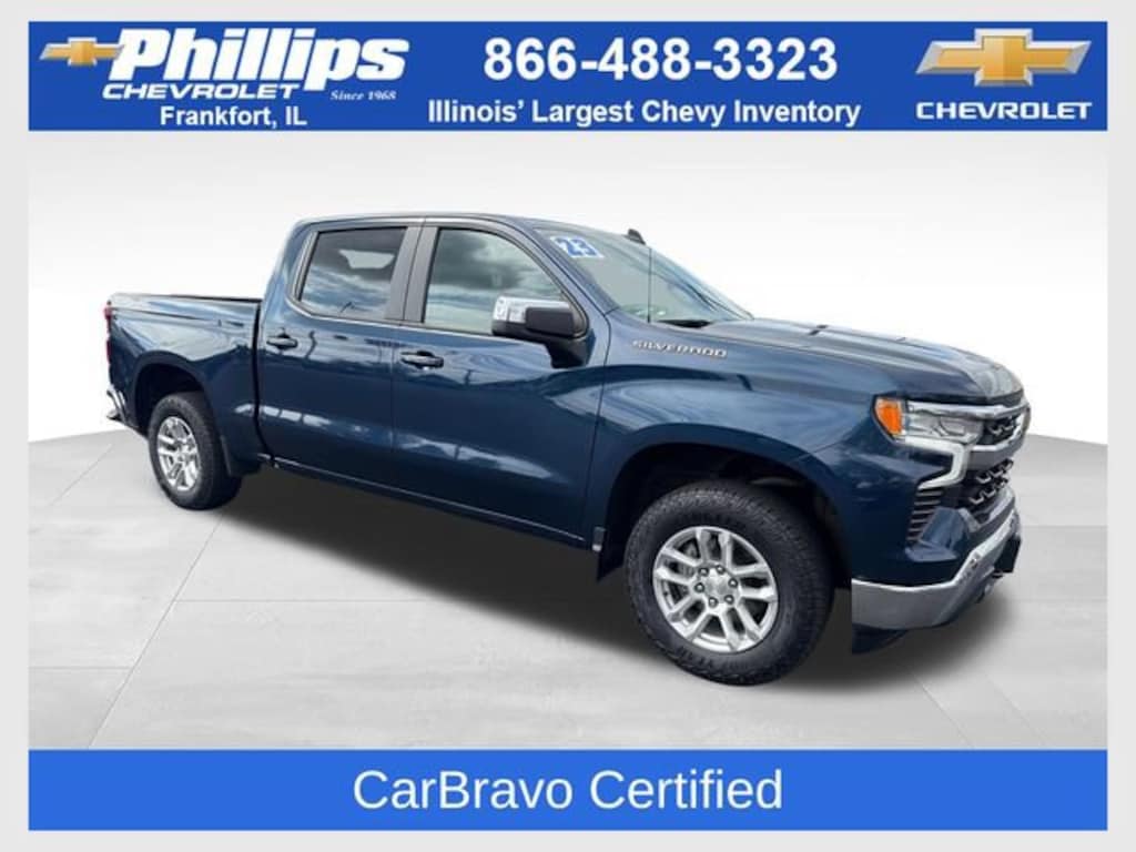 Used 2023 Chevrolet Silverado 1500 LT Truck Crew Cab