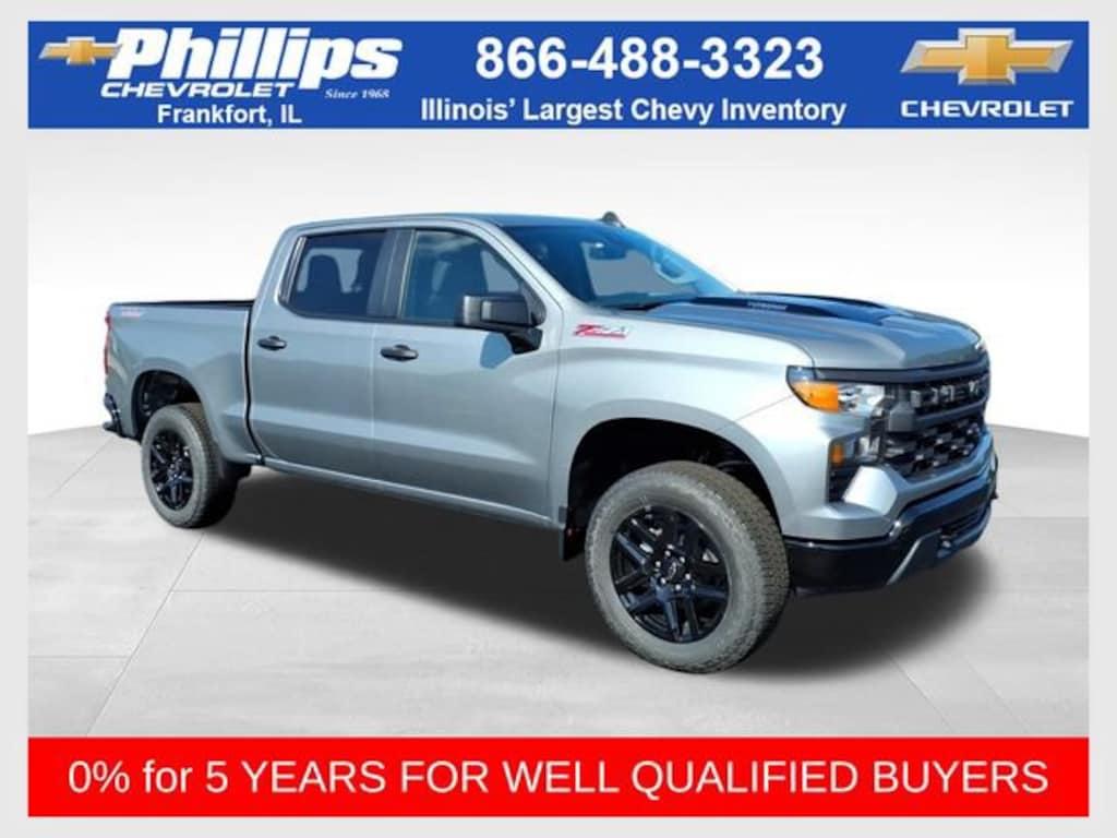 New 2026 Chevrolet Silverado 1500 Custom Trail Boss Truck