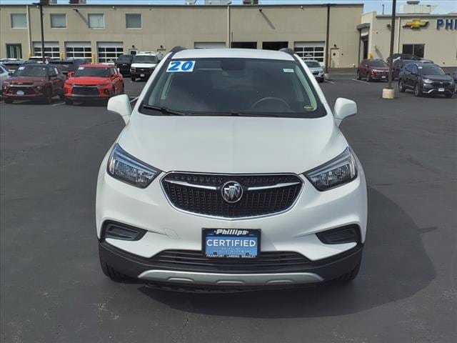 Certified 2020 Buick Encore Preferred with VIN KL4CJESB7LB339301 for sale in Frankfort, IL