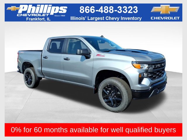 New 2026 Chevrolet Silverado 1500 Custom Trail Boss Truck
