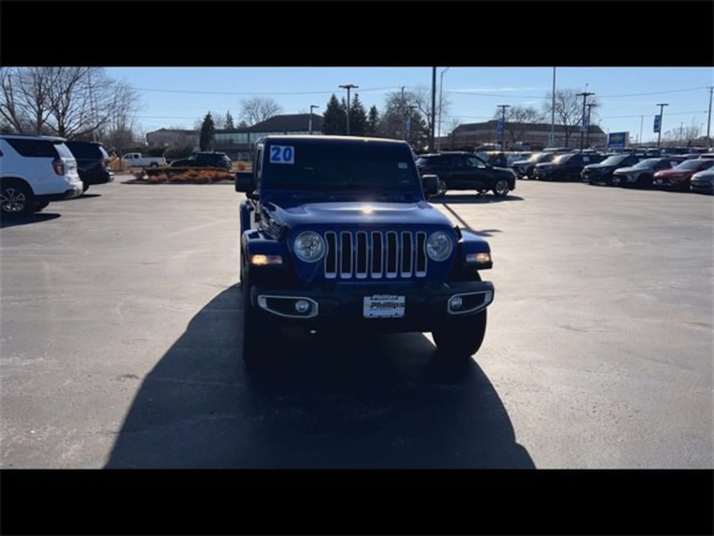 Used 2020 Jeep Wrangler Unlimited Sahara 4X4 SUV