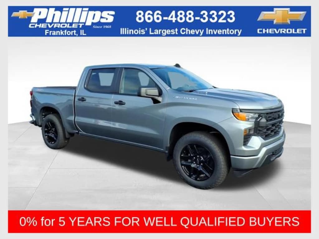 New 2026 Chevrolet Silverado 1500 Custom Truck