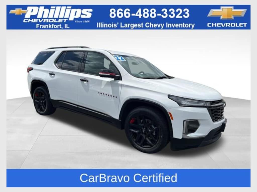 Used 2022 Chevrolet Traverse Premier SUV