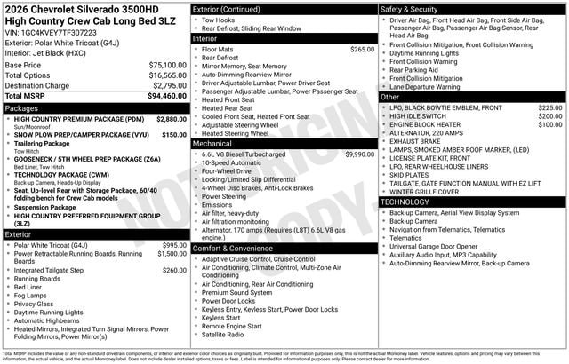 2026 Chevrolet Silverado HD's photo