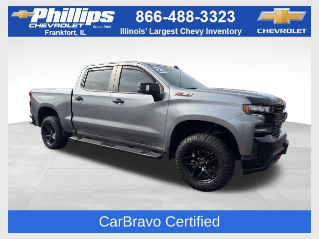 Used 2021 Chevrolet Silverado 1500 LT Trail Boss Truck Crew Cab