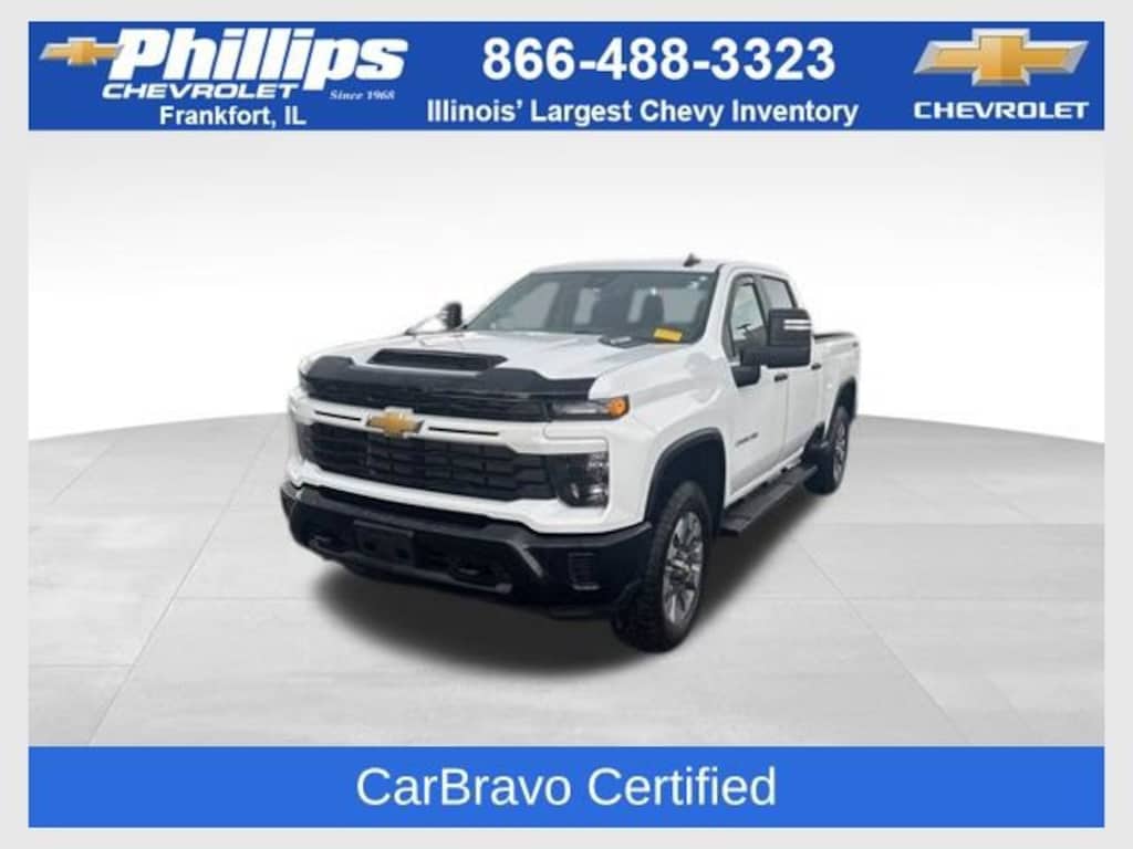 Used 2024 Chevrolet Silverado 2500 HD Custom Truck