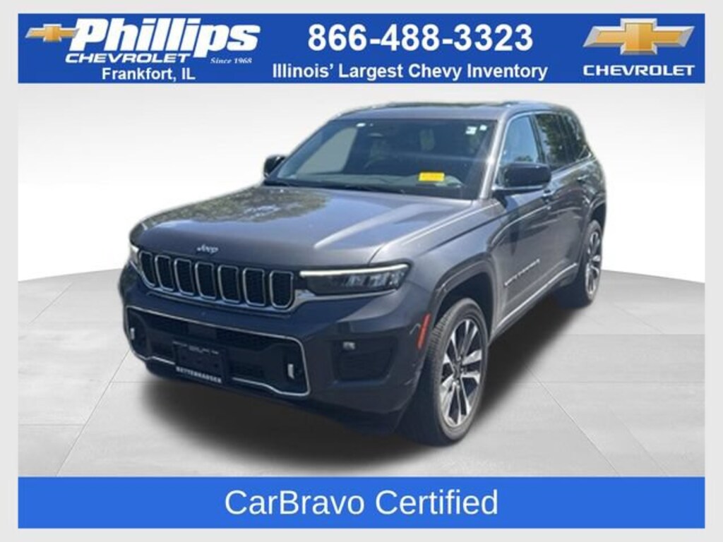 Used 2022 Jeep Grand Cherokee Overland 4x4 SUV
