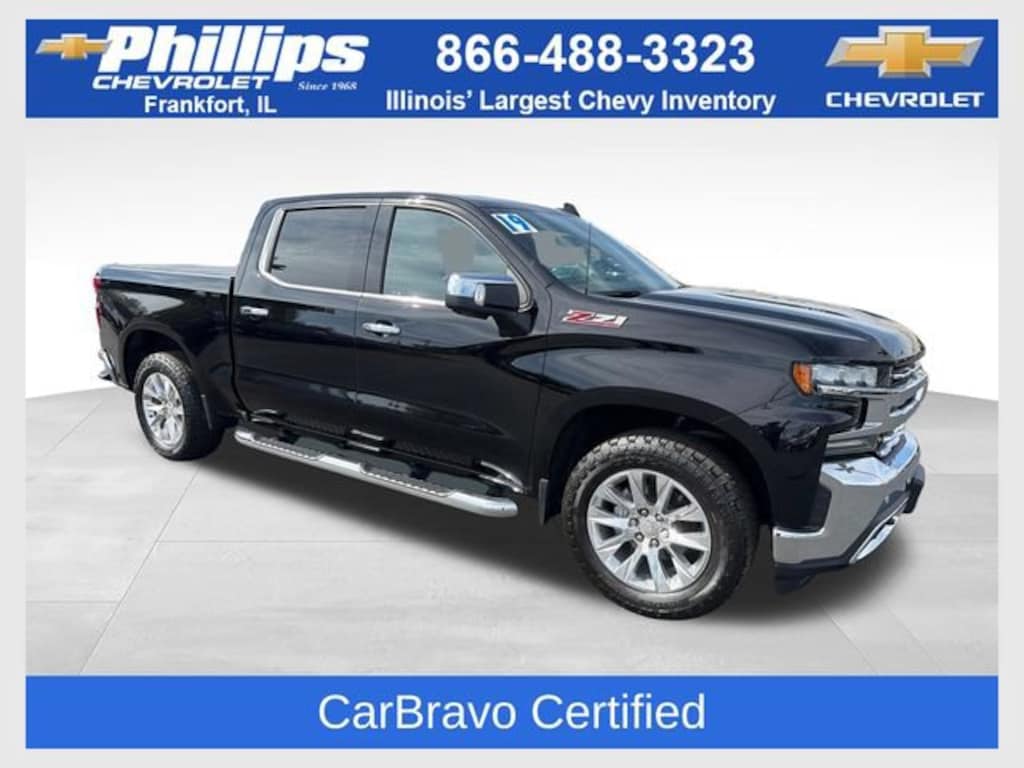 Used 2019 Chevrolet Silverado 1500 LTZ Truck Crew Cab