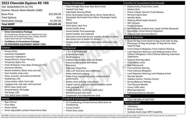2023 Chevrolet Equinox RS - Photo 24