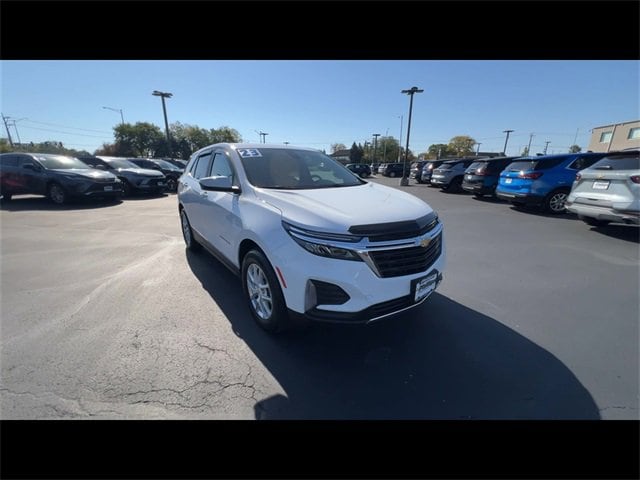 Used 2023 Chevrolet Equinox LT with VIN 3GNAXKEG0PL112125 for sale in Frankfort, IL
