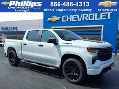 New 2025 Chevrolet Silverado 1500 Custom Truck Crew Cab For Sale in Frankfort, IL