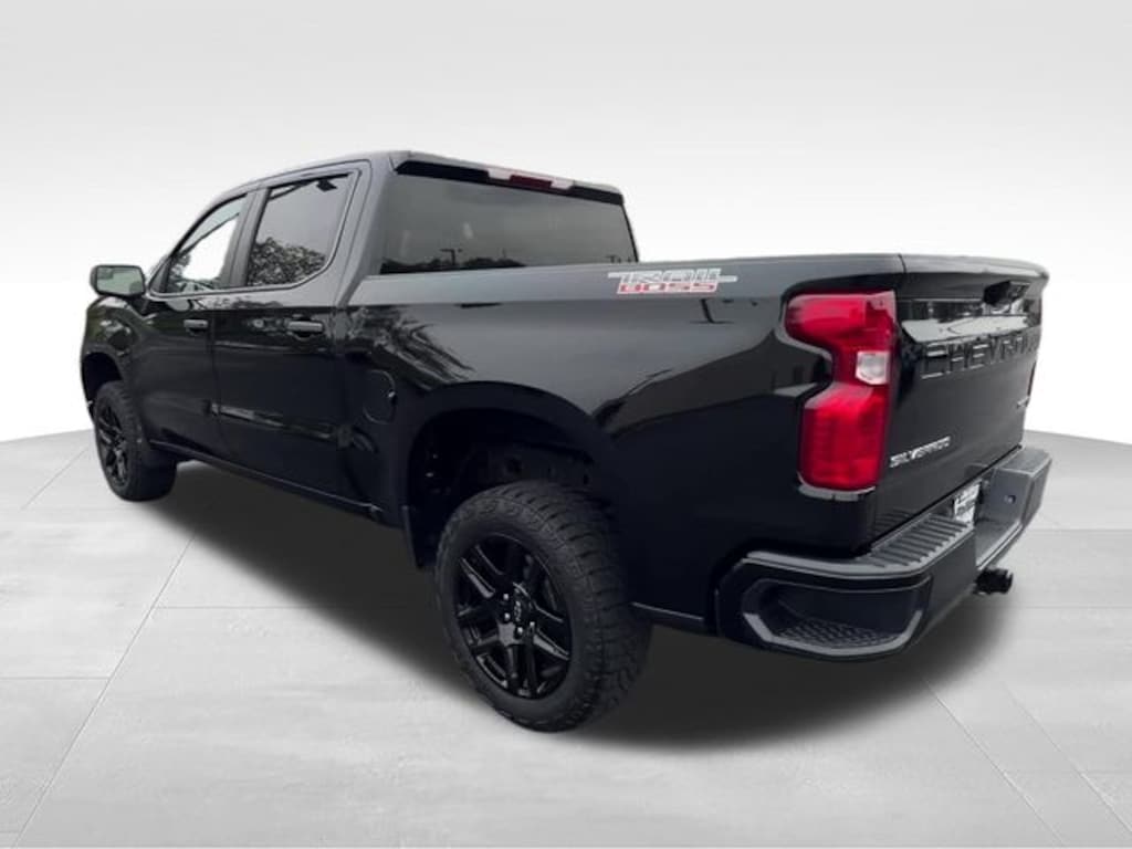 Certified 2023 Chevrolet Silverado 1500 Custom Trail Boss Truck Crew Cab