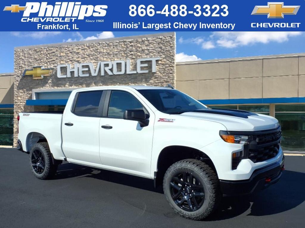 New 2026 Chevrolet Silverado 1500 Custom Trail Boss Truck Crew Cab
