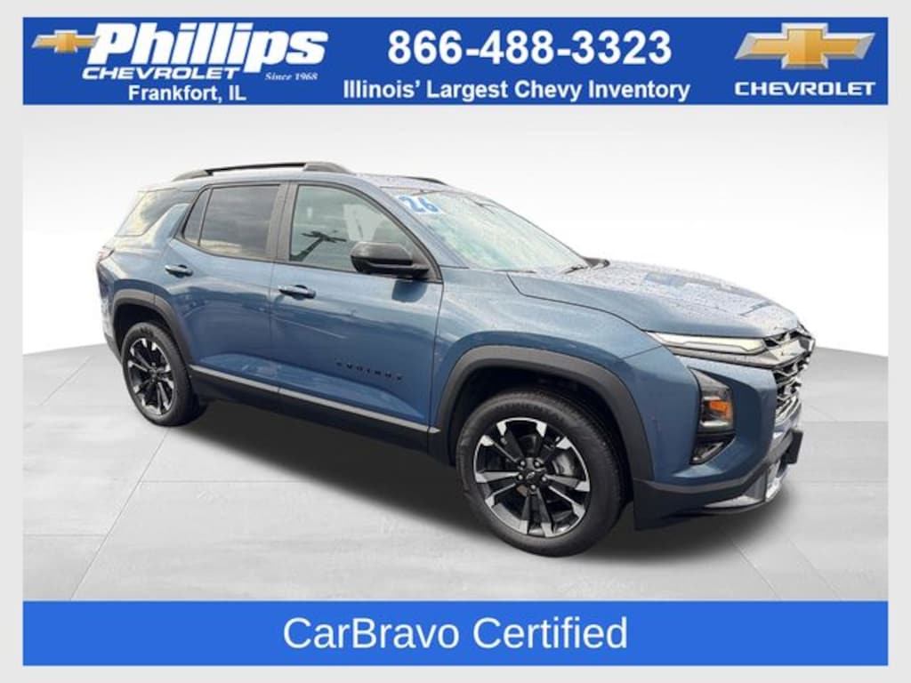 Certified 2026 Chevrolet Equinox RS SUV