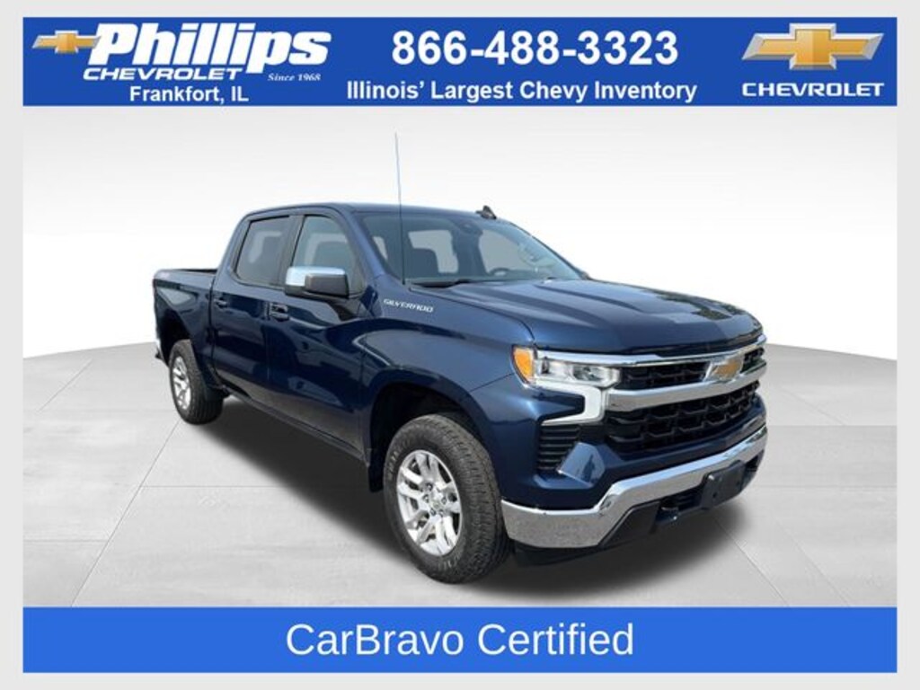Certified 2023 Chevrolet Silverado 1500 LT Truck Crew Cab