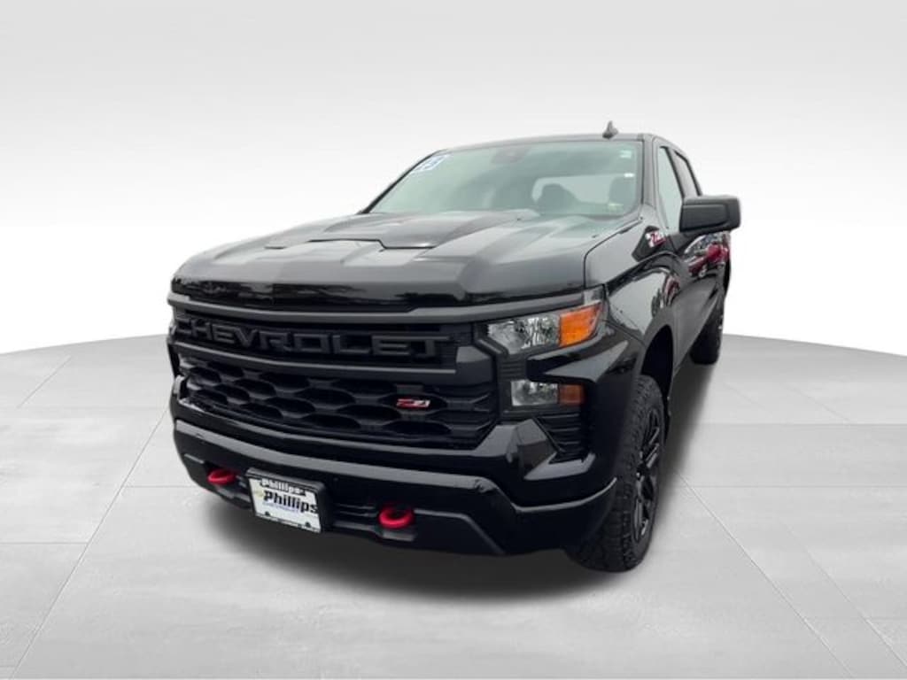 Certified 2023 Chevrolet Silverado 1500 Custom Trail Boss Truck Crew Cab