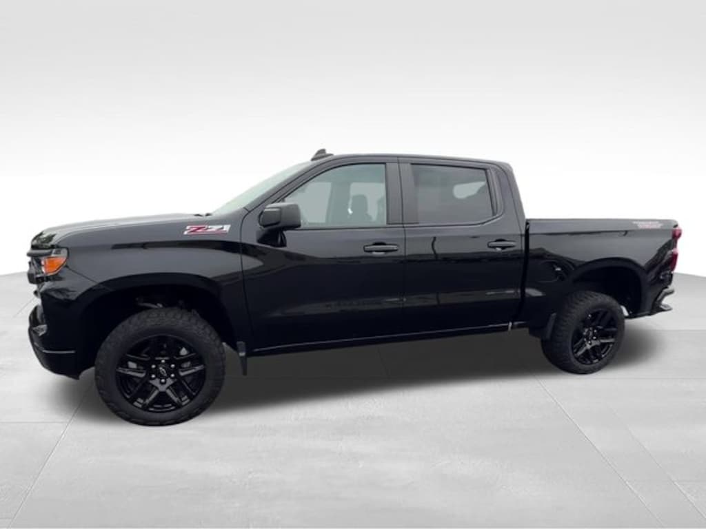 Certified 2023 Chevrolet Silverado 1500 Custom Trail Boss Truck Crew Cab