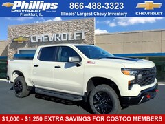New 2026 Chevrolet Silverado 1500 Custom Trail Boss Truck Crew Cab For Sale in Frankfort, IL