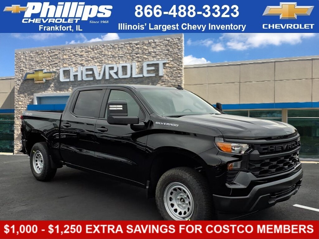 New 2026 Chevrolet Silverado 1500 WT Truck Crew Cab