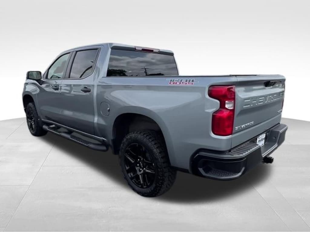 Certified 2024 Chevrolet Silverado 1500 Custom Trail Boss Truck Crew Cab