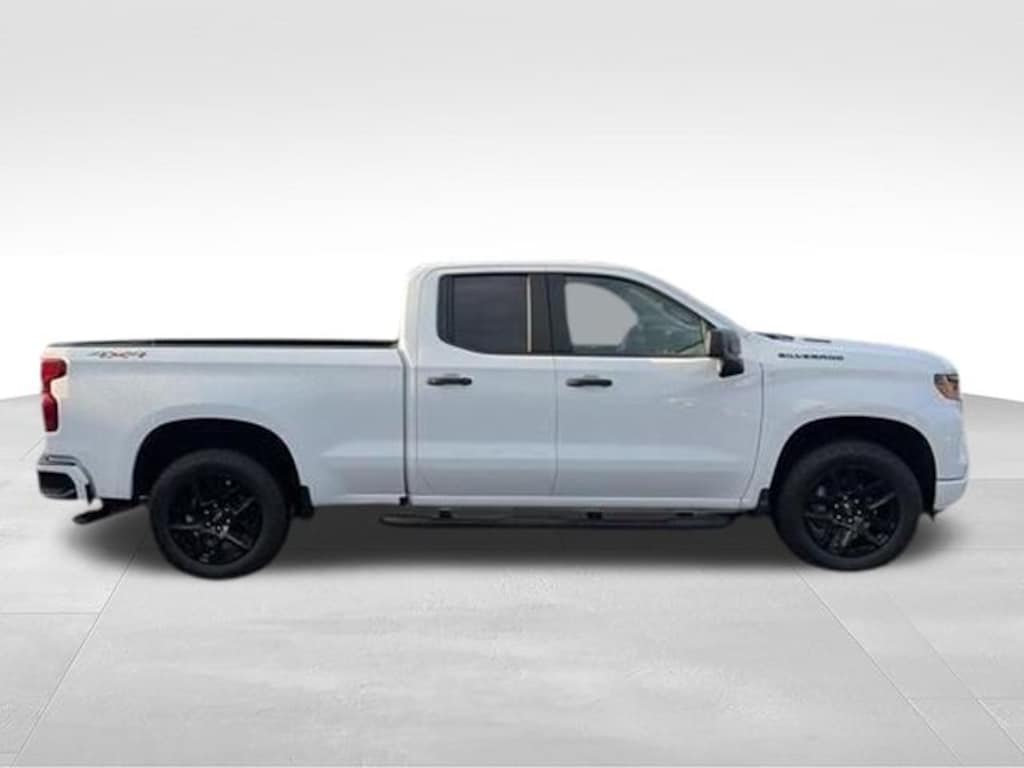 Certified 2025 Chevrolet Silverado 1500 Custom Truck Double Cab