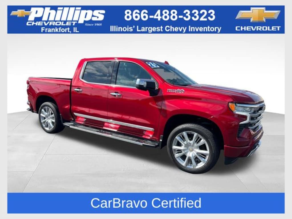 Certified 2025 Chevrolet Silverado 1500 High Country Truck Crew Cab