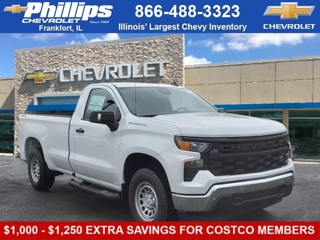 New 2025 Chevrolet Silverado 1500 WT Truck Regular Cab
