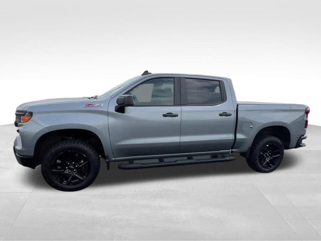 Certified 2024 Chevrolet Silverado 1500 Custom Trail Boss Truck Crew Cab