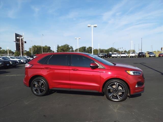 Used 2021 Ford Edge ST with VIN 2FMPK4AP5MBA48864 for sale in Bourbonnais, IL