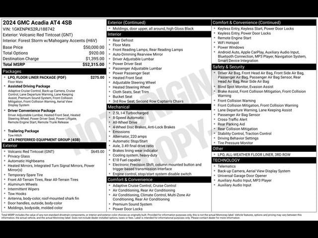 2024 GMC Acadia AT4 - Photo 27