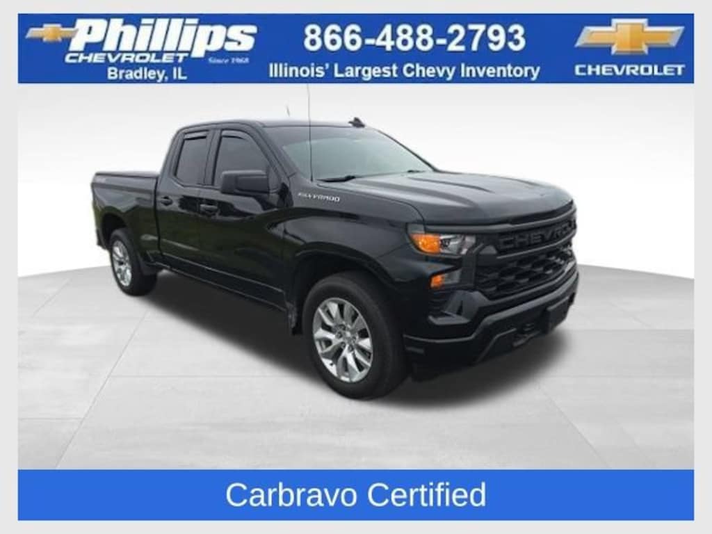 Used 2024 Chevrolet Silverado 1500 Custom Truck Double Cab