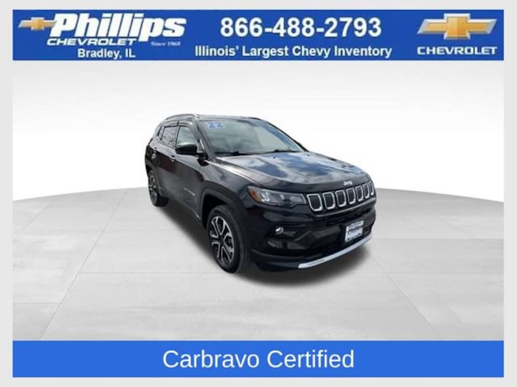 Used 2022 Jeep Compass Limited 4x4 SUV