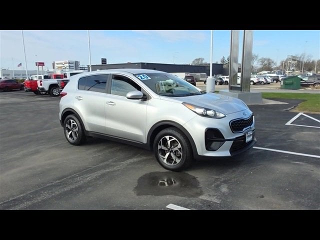 Used 2020 Kia Sportage LX with VIN KNDPM3ACXL7801611 for sale in Bourbonnais, IL