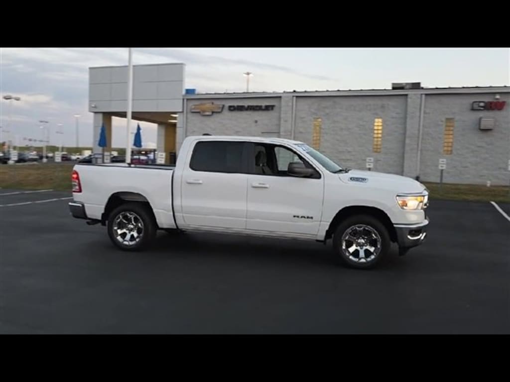 Used 2022 Ram 1500 Big Horn Crew Cab 4x4 57 Box Truck