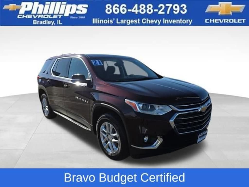 Used 2021 Chevrolet Traverse LT Cloth SUV