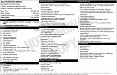 New 2026 Chevrolet Trax LT SUV For Sale in Frankfort, IL