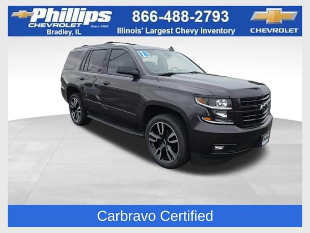 Used 2018 Chevrolet Tahoe Premier SUV