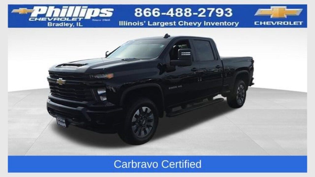 Used 2024 Chevrolet Silverado 2500 HD Custom Truck Crew Cab
