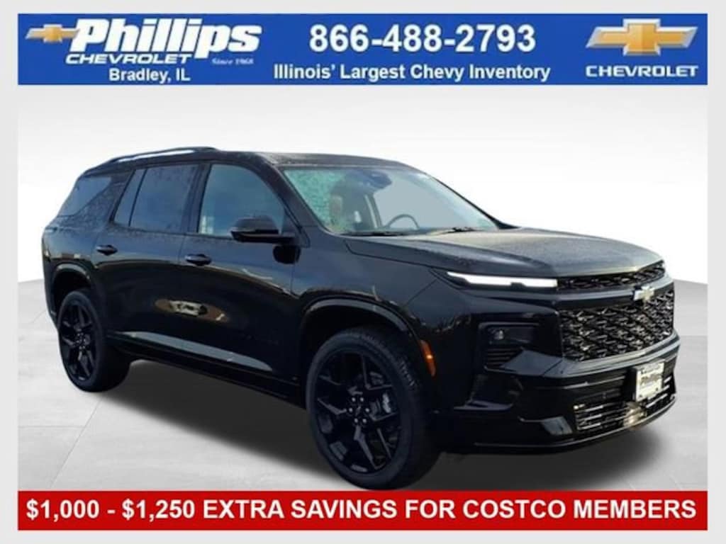 New 2026 Chevrolet Traverse RS SUV