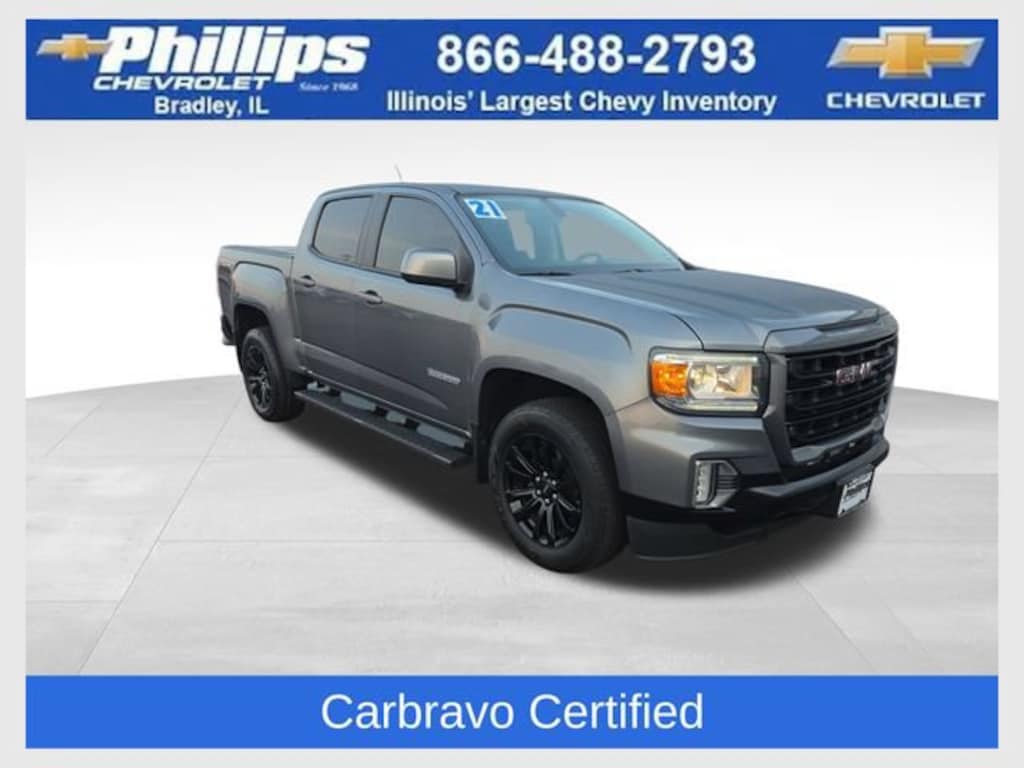 Used 2021 GMC Canyon 4WD Elevation Truck Crew Cab