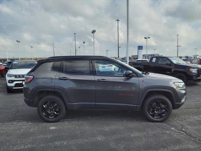 Used 2023 Jeep Compass Trailhawk with VIN 3C4NJDDN0PT524830 for sale in Bourbonnais, IL