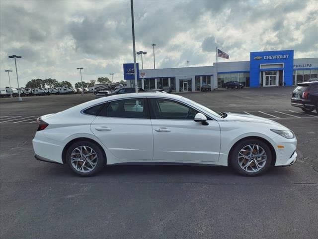 Used 2022 Hyundai Sonata SEL with VIN KMHL64JA8NA187947 for sale in Bourbonnais, IL