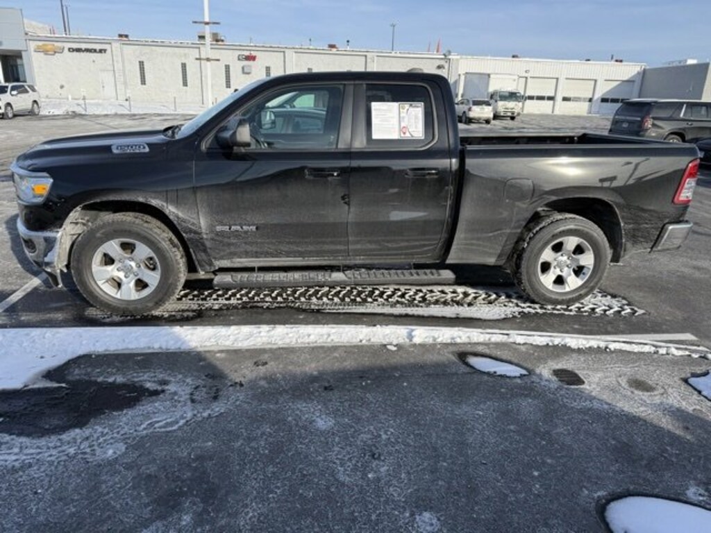Used 2021 Ram 1500 Big Horn Quad Cab 4x4 64 Box Truck