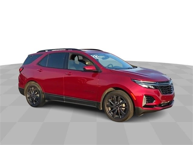 Used 2022 Chevrolet Equinox RS with VIN 2GNAXMEV0N6137604 for sale in Bourbonnais, IL
